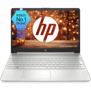 HP Laptop 15s, AMD Ryzen 5 5500U, 15.6-Inch (39.6 Cm), FHD, 8GB DDR4, 512GB SSD, AMD Radeon Graphics, Thin & Light, Dual Speakers (Win 11, MSO 2021, Silver, 1.69 Kg), Eq2223AU