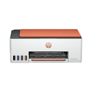 HP Smart Tank All In One 589 Multi-Function WiFi Color Inkjet Printer (Moab White, Ink Bottle)